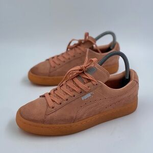 Puma Womens Suede Classic 362303 08 Pink Blush Casual Shoes Sneakers Size 6.5